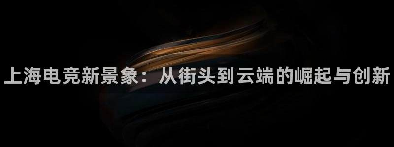 完美电竞对战：上海电竞新景象：从街头到云端的崛起与创新