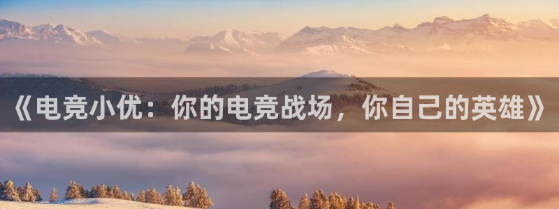 完美电竞开箱：《电竞小优：你的电竞战场，你自己的英雄》